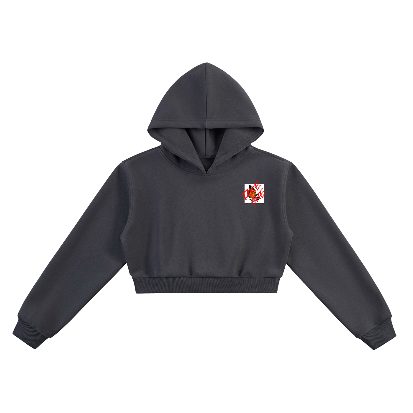Essential Cropped Hoodie