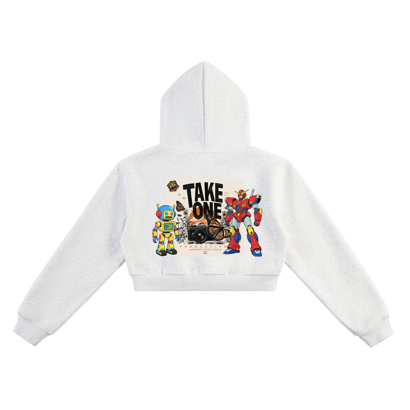 Essential Cropped Hoodie