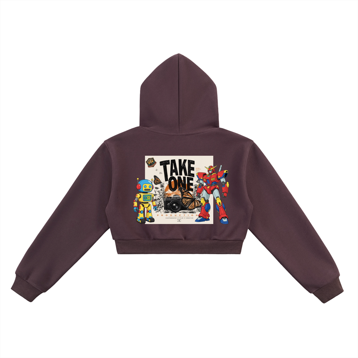 Essential Cropped Hoodie