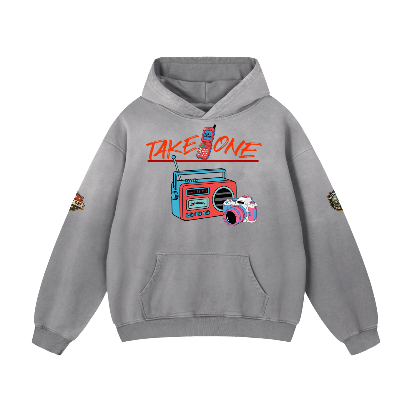 Heavyweight Sunfade Oversized Hoodie