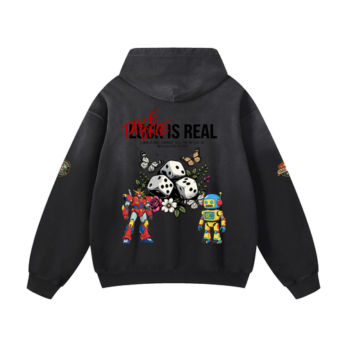 Heavyweight Sunfade Oversized Hoodie